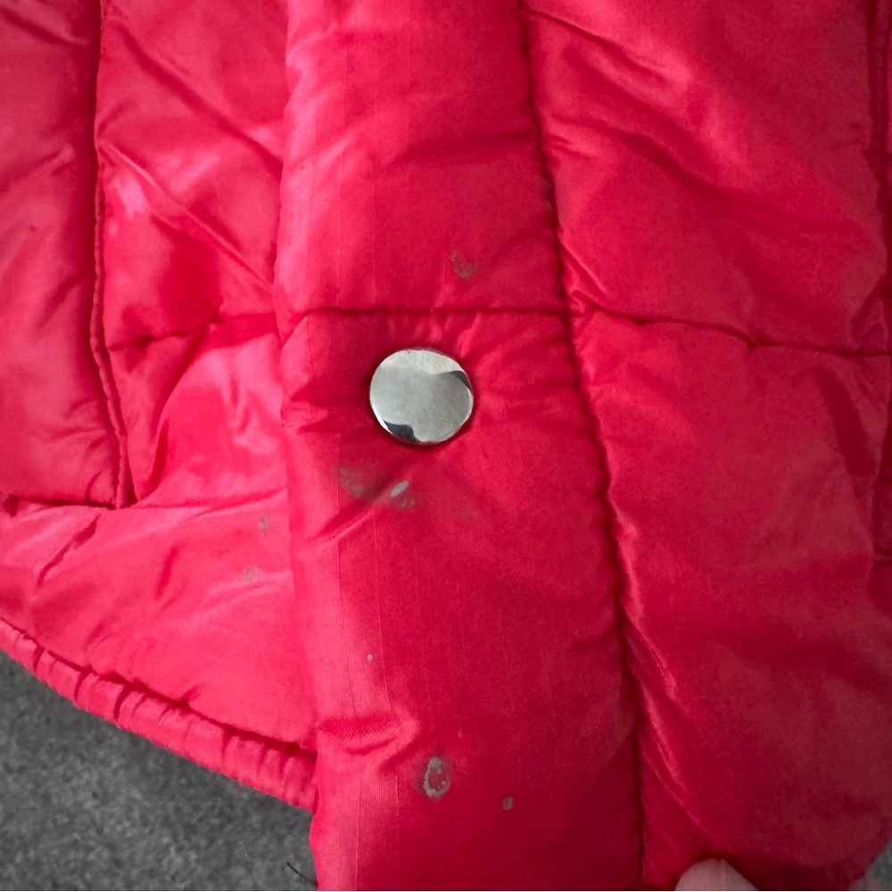 Vintage Trailmaster red puffy snap closure vest - Picture 5 of 8